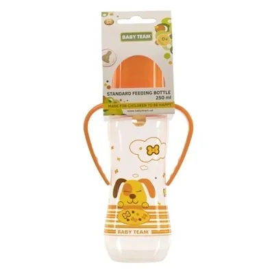 Бутылочка для кормления Baby Team С латексной соской 250 мл (4824428013116) Винница - изображение 2