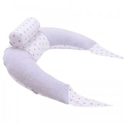 Подушка Верес для кормления Comfort Lux Velour stars grey 200х75 (302.04.2) Винница - изображение 5