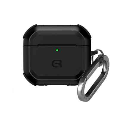 Чохол для навушників Armorstandart Panzer для Apple Airpods 4 Black (ARM82552) Вінниця