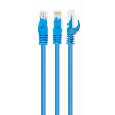 Патч-корд 1.5м UTP cat 6 CCA blue Cablexpert (PP6U-1.5M/B) Винница