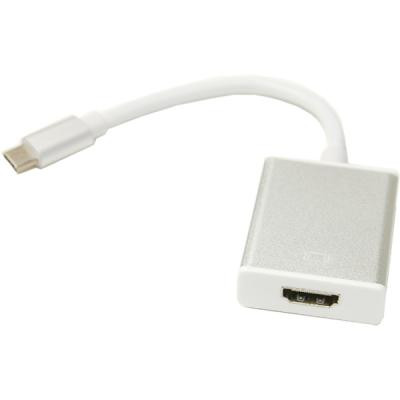 Перехідник Type-C to HDMI F 0.15m PowerPlant (KD00AS1272) Вінниця - фото 1