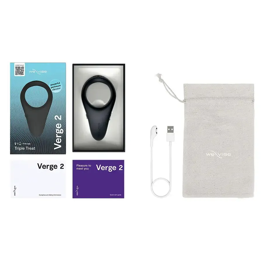 Смарт-виброкольцо WE-VIBE VERGE 2 Black Львов - изображение 10