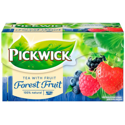 Чай Pickwick G черный с кусочками лесных ягод 20x1.5 г (8711000564332) Винница - изображение 2