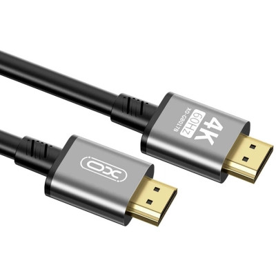 Кабель мультимедійний HDMI to HDMI 5.0m v2.0 black XO (GB017B-HDMI.tranish) Вінниця - фото 3