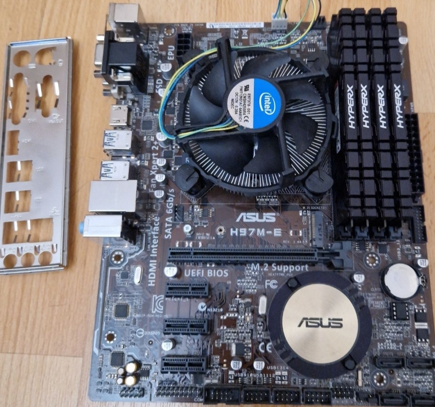 Материнська плата ASUS H97M-E (Support m2 SSD) Coket 1150 Київ - фото 6