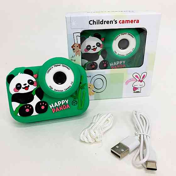 Дитячий фотоапарат Панда Green YQ-23 Івано-Франківськ