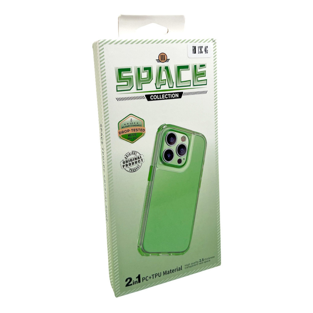 Чохол для смартфона Space III for Xiaomi Redmi Xiaomi Redmi 13C 4G/Poco C65 Green Київ - фото 2