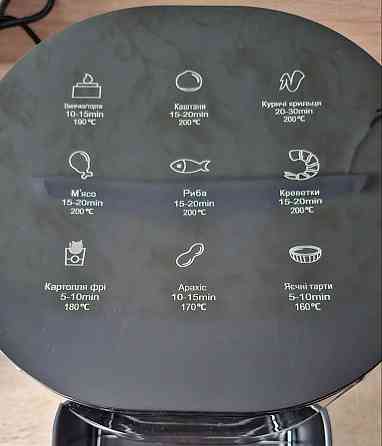 НЕМЕЦКА Аерофритюрниця (аеро гриль) без олії 3500 Вт Zepline ZP-142 8 л. Київ