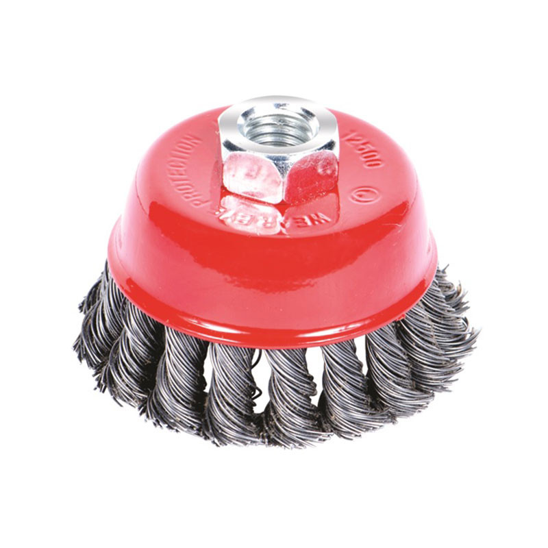 Sigma Щетка проволочная чашеобразная Ø125мм М14×2мм (стальная витая) SIGMA (9026121) Коломия - фото 1