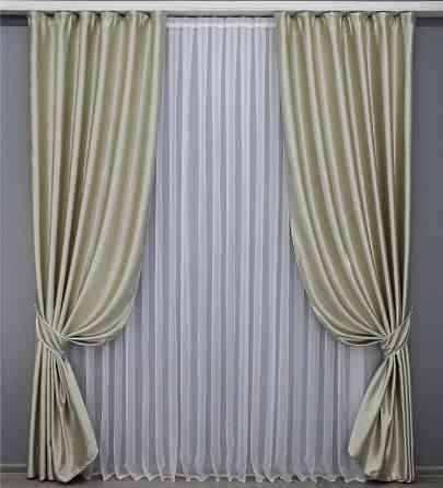 Шторная ткань софт цвет шампань 1433ш Киев