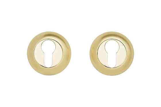 Накладки на циліндр Gavrohe A5-EH SB/PB матове золото/ золото Київ