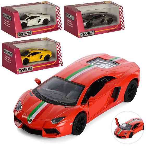 Машинка KT 5355 WF інерц., мет., 1:38, відкр. двері, гумові колеса, 4 кольори, кор., 16-7-8,5 см, шт Киев