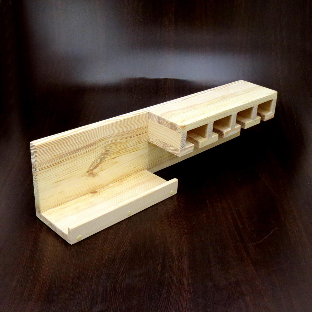 Настенная винная полка 