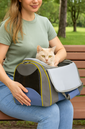 Сумка-переноска для тварин COLLAR 51*24*25 Київ