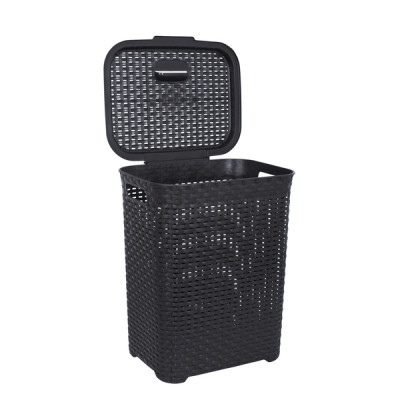 Корзина для белья Violet House 0778 Роттанг Coffee 45 л (0778 Роттанг COF 45 л) Винница - изображение 2