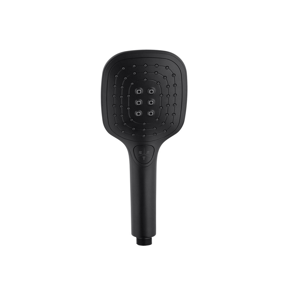 Лійка для душу Kroner KRP Edelstahl Kubus - SCH700 чорна Київ - фото 3