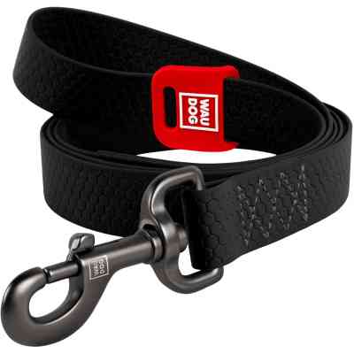 Поводок для собак WAUDOG Waterproof M Ш 20 мм Д 122 см черный (27271) Винница