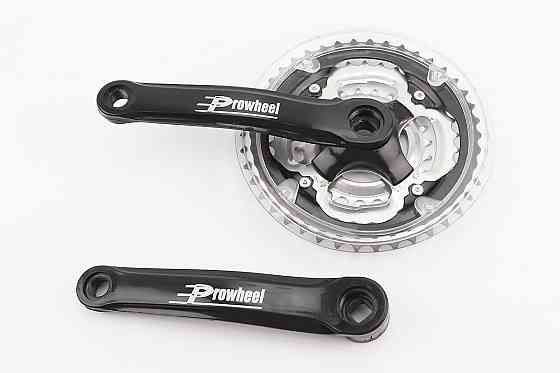 Шатуни "квадрат" 170мм, 42.34.24T MTB, чорні MAP-501 (можливі подряпини) Київ