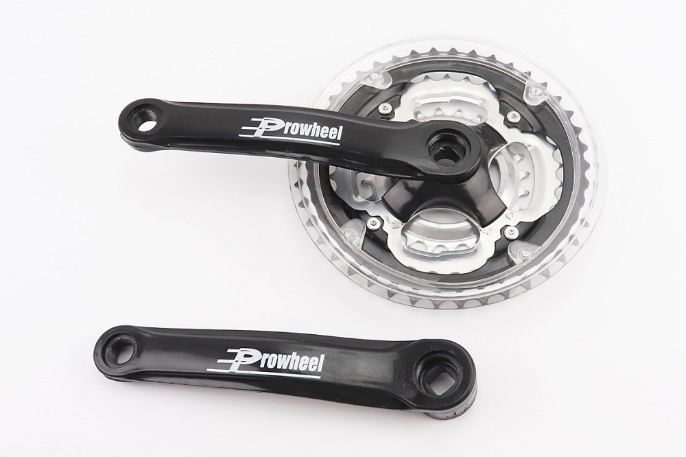 Шатуни "квадрат" 170мм, 42.34.24T MTB, чорні MAP-501 (можливі подряпини) Киев - изображение 1