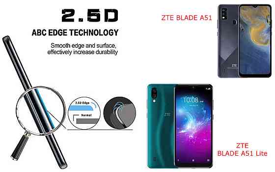 Защитное стекло ArmorGlass для ZTE BLADE A51, BLADE A51 Lite – устойчивое к царапинам и ударам Киев