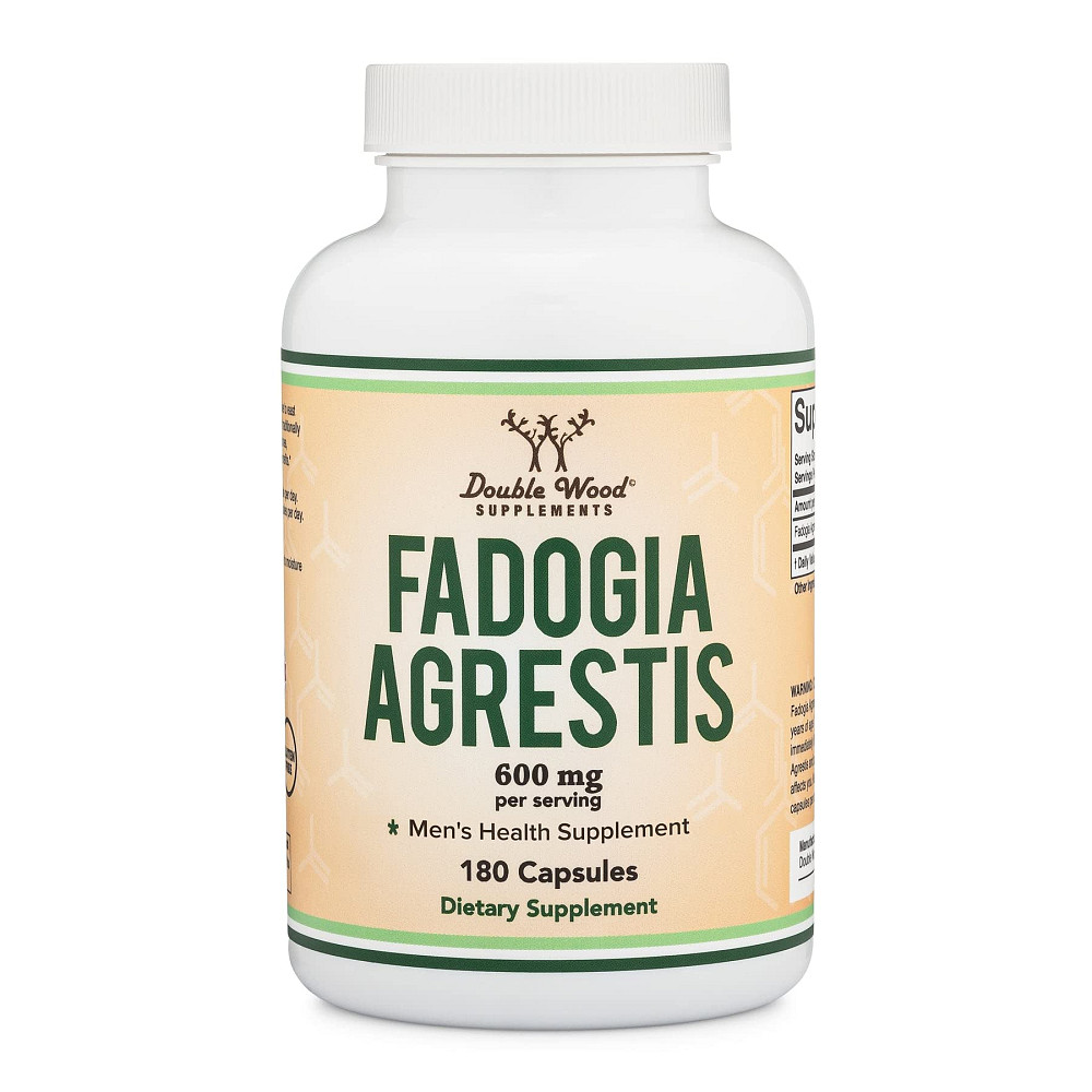 Фадогія Агрестіс Double Wood Fadogia Agrestis Extract 10:1 600 mg 180capsules Луцьк - фото 1