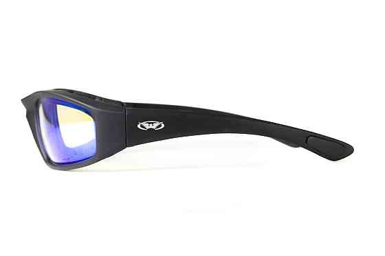 Окуляри фотохромні (захисні) Global Vision KickBack Photochromic (G-Tech™ blue) Anti Fog, фотохромні дзеркальні сині Запоріжжя