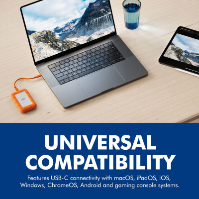 Накопитель SSD USB Type-C 4TB Rugged LaCie (STND4000400) Винница - изображение 6