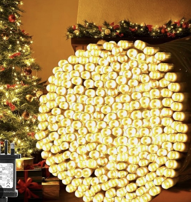 Гірлянда 200led для дому (біле\тепле світло) 220w 16507 Луцьк - фото 2