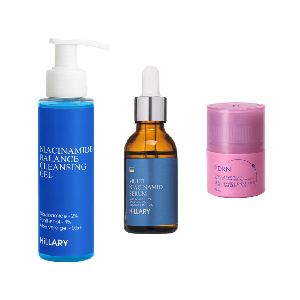 Комплекс ежедневного ухода для жирной и комбинированной кожи Hillary Daily Care Complex for Oily & Combination Skin Киев - изображение 1
