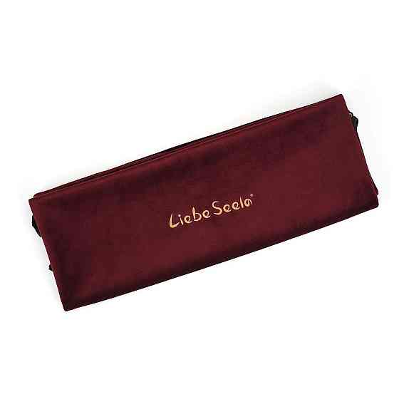 Оксамитовий мішечок для зберігання іграшок Liebe Seele Wine Red Large Storage Bag Oblong, 34х45 см Sex Aura Київ