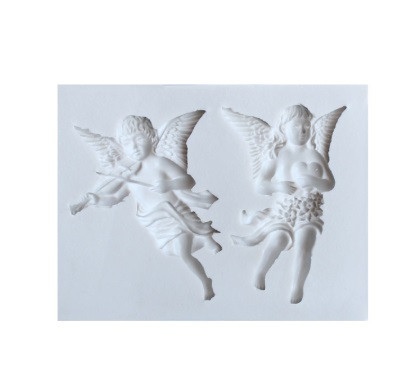 Кондитерский молд Ангелы 106 на 79 мм серый Киев - изображение 5