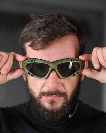 ТАКТИЧЕСКИЕ ОЧКИ МАСКА ЗАЩИТНАЯ black ДП5286 Киев