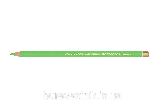 Олівець художній "Kooh-i-Noor" POLYCOLOR 3800/22 yellowish green/жовто-зелений, шт Київ - фото 1