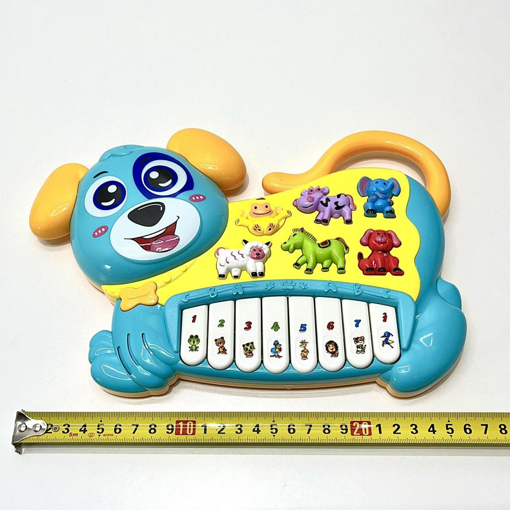 Піаніно Limo Toy Собачка 28 см Блакитне (FT 0013) Чернігів - фото 6