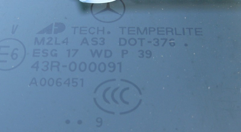 Mercedes-Benz  A1647302655 43R-000091 Глуха кватирка задніх правих дверей ML W164 Одесса - изображение 2