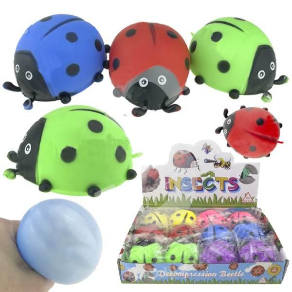 Игрушка антистресс Божья коровка 12 шт Киев - изображение 1
