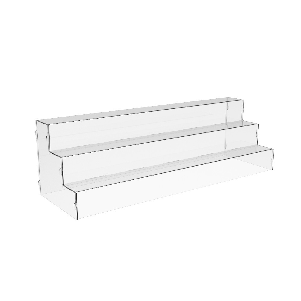 Товарна горка EKOSTAR на 3 сходи з акрилу 500x150x150 Київ - фото 2