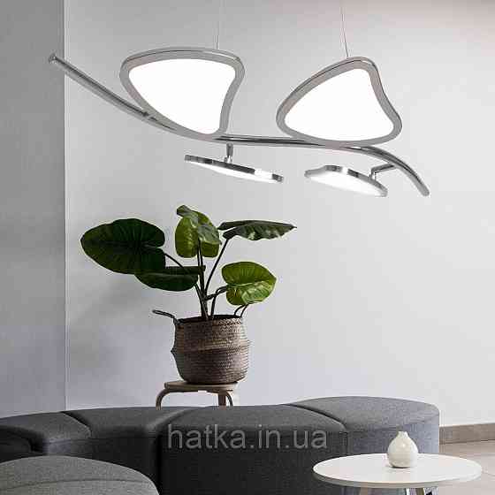 Люстра светодиодая подвесная лепестки белая Sirius 2901-4P (64W) Киев