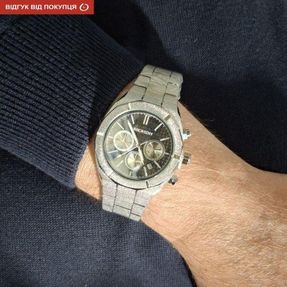Часы мужские наручные Aocasdiy Graphite (Серебристый) Винница - изображение 5