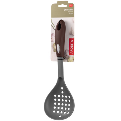 Шумовка Ardesto Gemini, 32см, нейлон, сіро-коричневий (AR2135PG) Винница - изображение 1