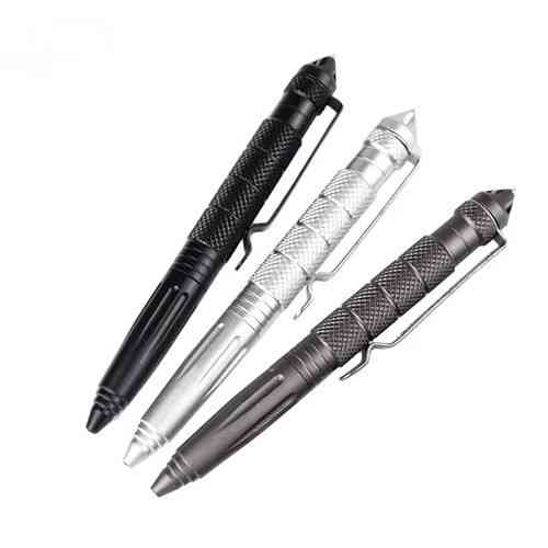 Многофункциональная ручка Multi-Tool из авиационного алюминия с заостренным концом и стеклобоем Киев