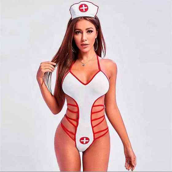 Ролевой костюм медсестры - S/M - Белый – Ролевые костюмы Винница