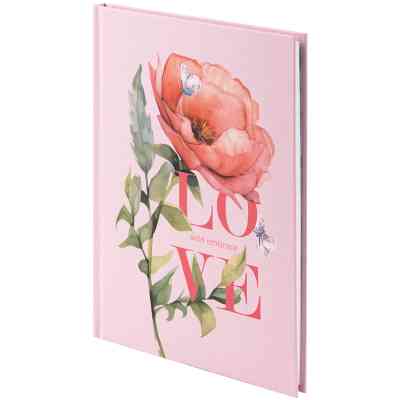 Книга записная Axent Love А5, 96 листов, клетка, твердая обложка (8459-6-A) Винница