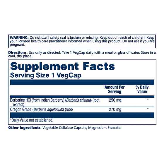 Berberine Root Extract - 60 vcaps Луцьк