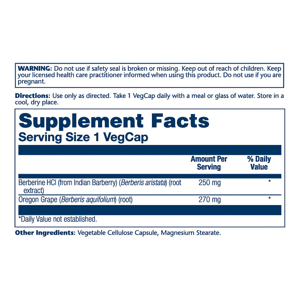 Berberine Root Extract - 60 vcaps Луцьк - фото 2