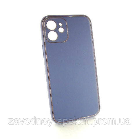 IPhone 12 шкіряний чохол Epik lavander Одеса - фото 1