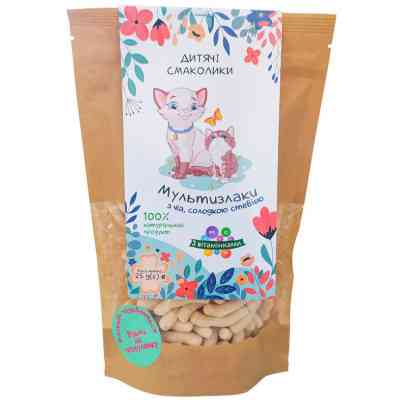 Дитяче печиво Дитячі Смаколики Палички неглазуровані Мультизлаки з чіа, солодкою стевією і вітамінами 25 г (1181036) Вінниця