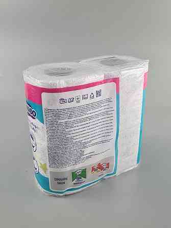 Туалетная бумага(2слоя)  белая с фиолетовым тиснением (а4) Диво DECORO (1 пачка) Харьков