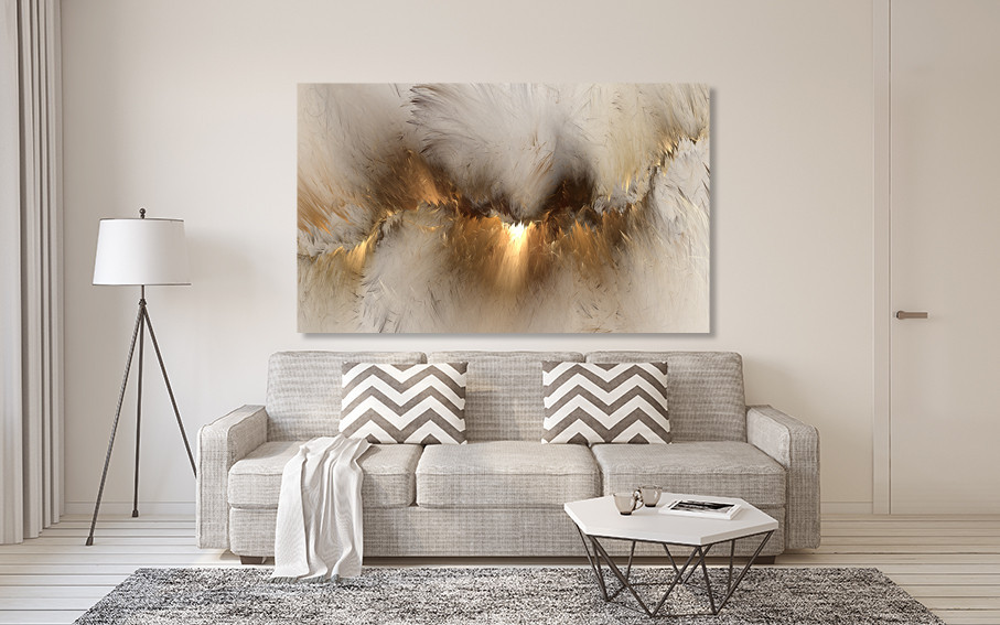 Картина холст в гостиную / спальню   Флю-Арт    MLP_218 70x140 см Киев - изображение 2