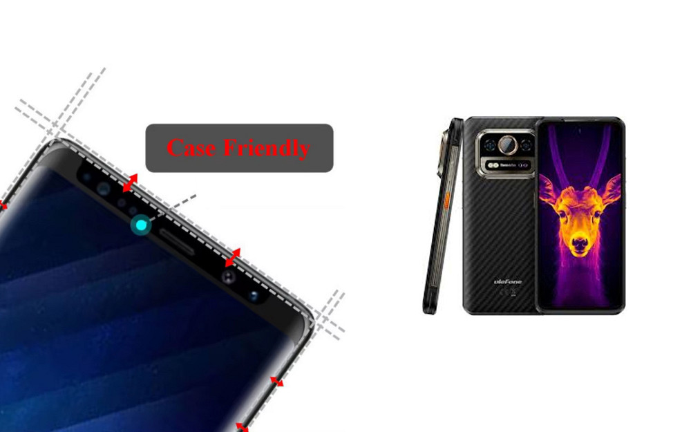 Захисне скло HyperGlass Pro для Ulefone Armor 25T, Armor 25T Pro – максимальна чутливість та захист Київ - фото 4